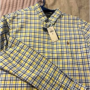 Plaid polo